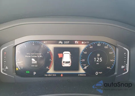 2021 Volkswagen Atlas Cross Sport 3.6L V6 Sel из США, поврежденный, VIN 1V2BE2CA7MC223911